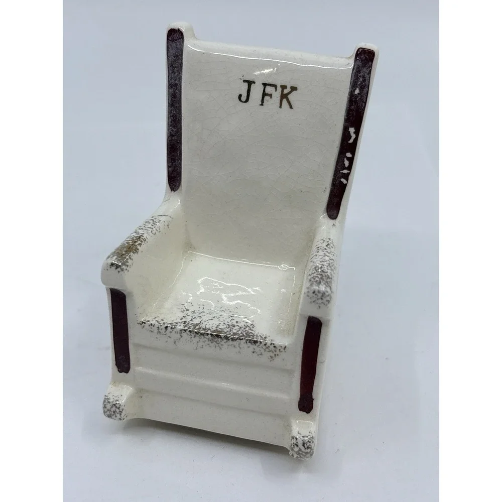 Vintage JFK President John Kennedy Salt Rocking Chair Only 1960s
